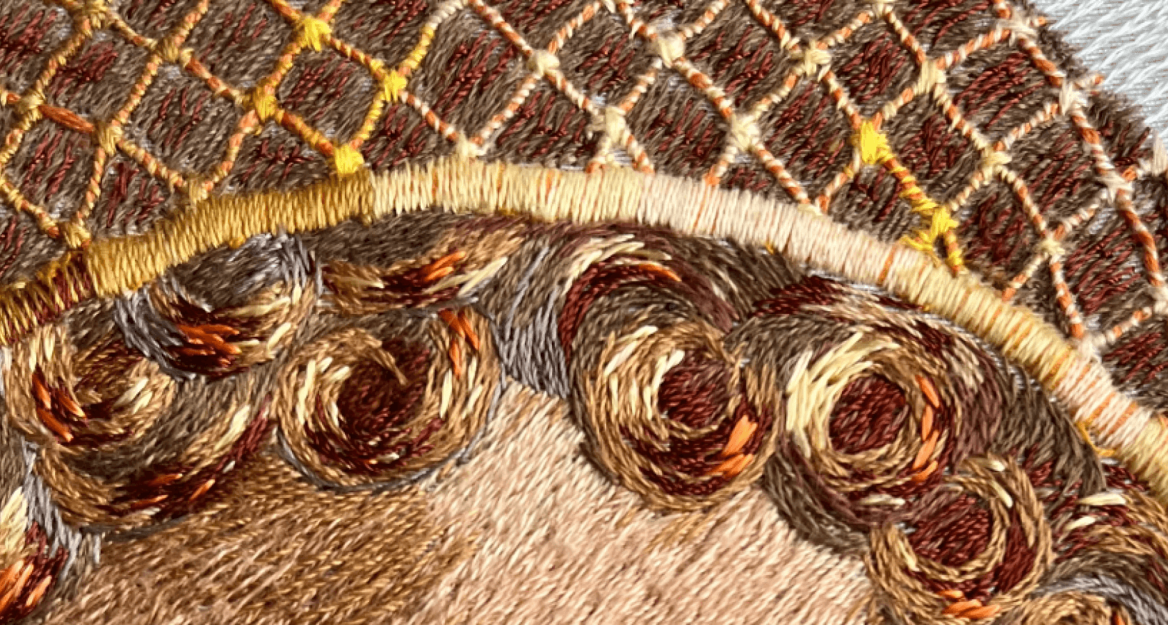 Sappho — thread painting SVITLA