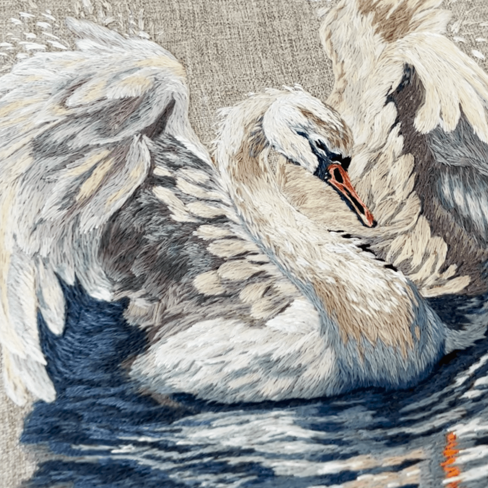 White Swan, full view