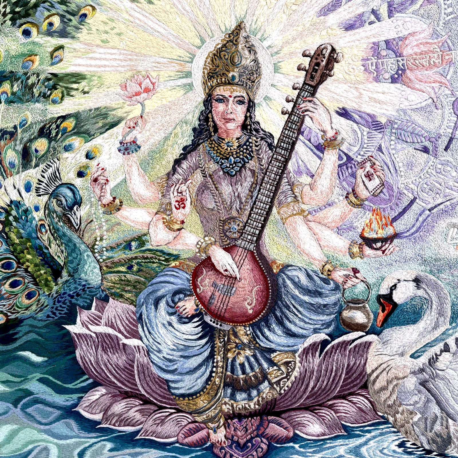 Sarasvati — full view