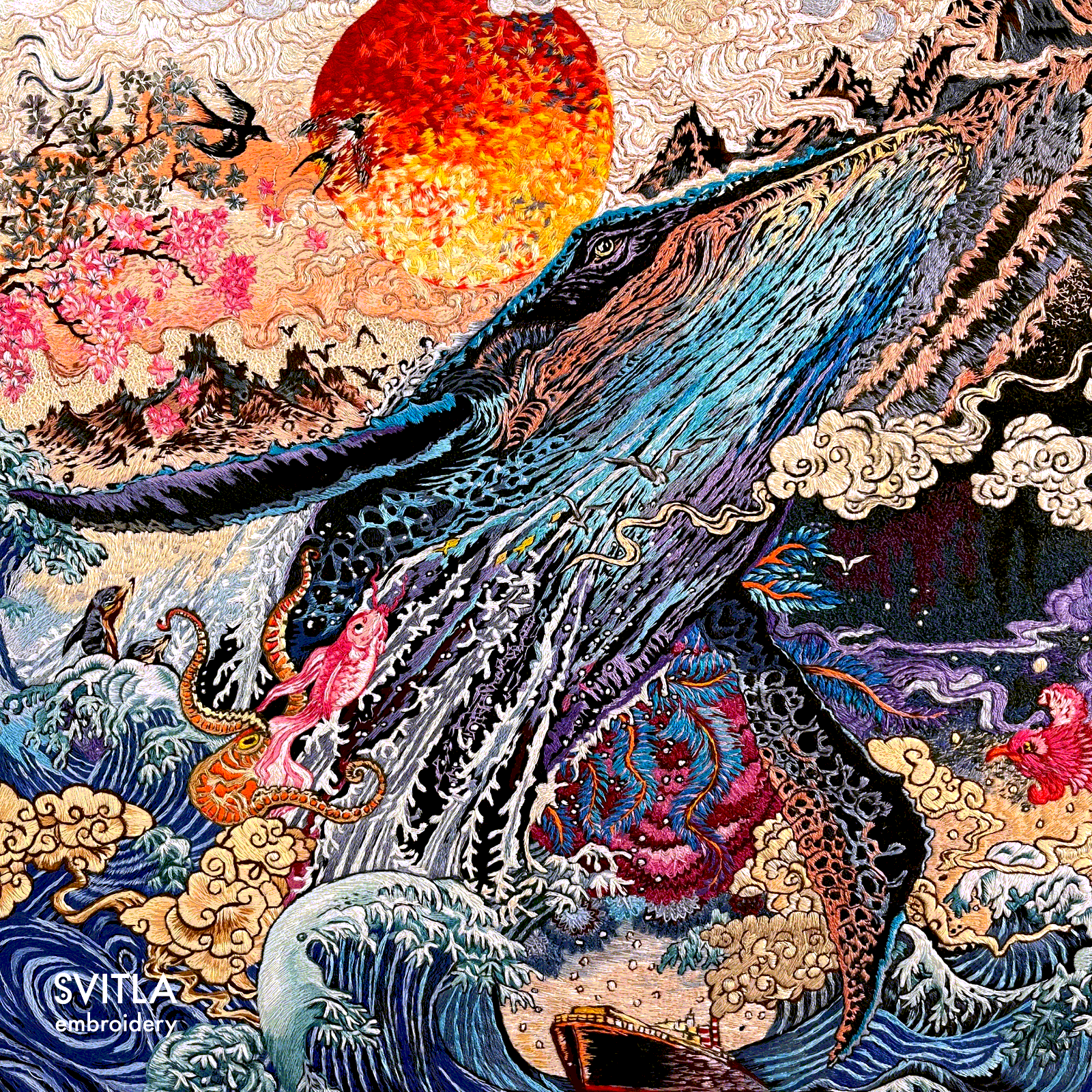 Ray — full painting