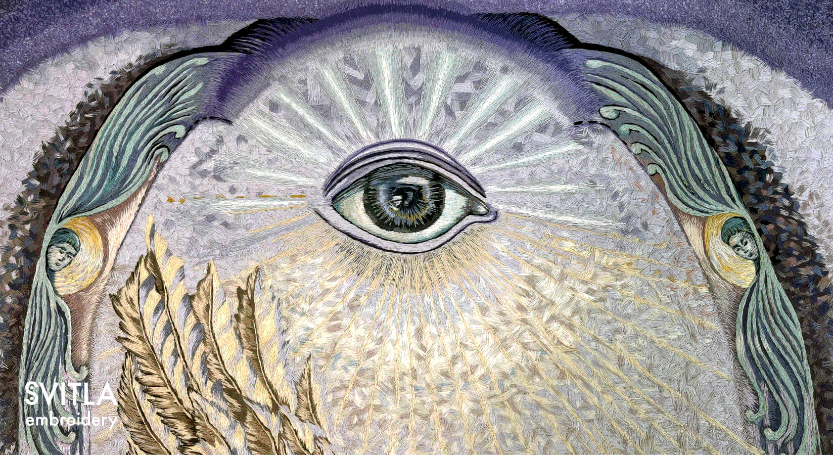 Arhistratig — Thread Painting by SVITLA